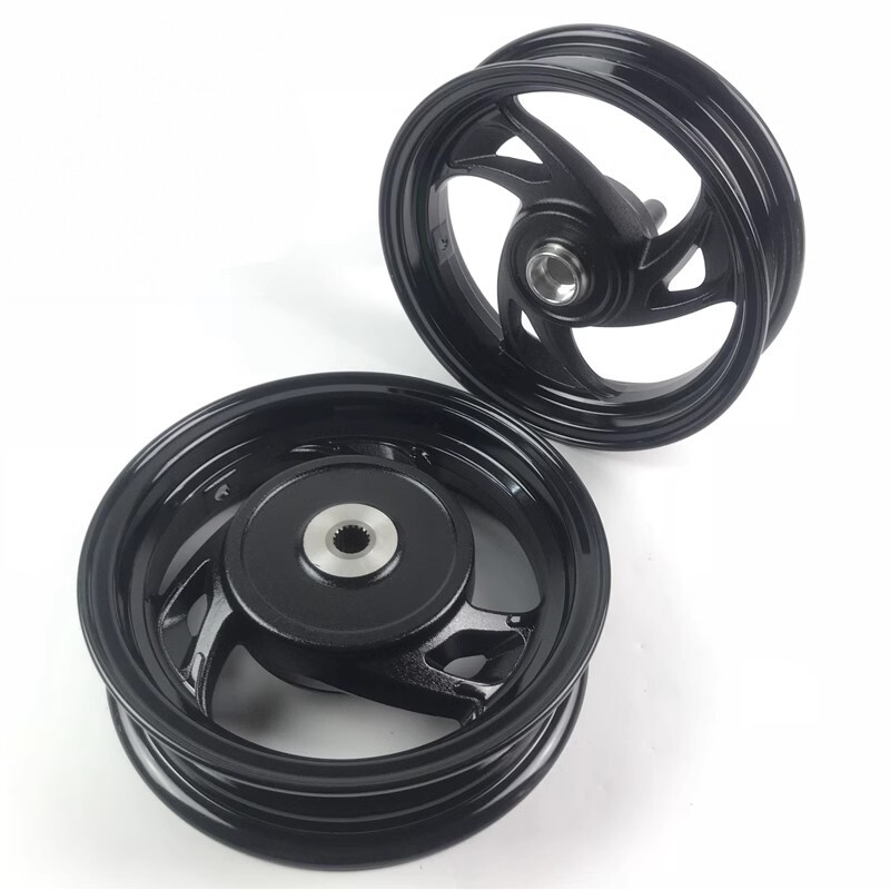 适用铃木红宝UM125T-A/C/E天玉UZ125T-A/C/E前后轮毂钢圈轮辋车轮