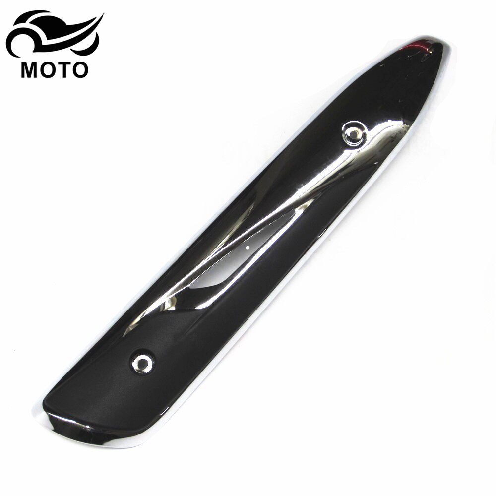 摩托车配件适用铃木钻豹HJ125K-2A/3A消声器防护盖防烫板排气管盖