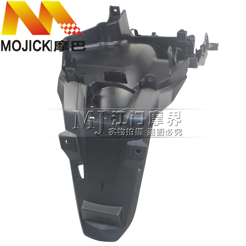 适用豪爵VM100踏板摩托车配件HJ100T-5/5A/5C原装后挡泥板后泥瓦