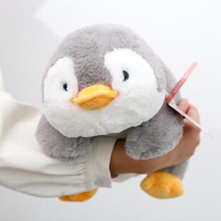 吾卢拉陪伴系列企鹅毛绒玩具儿童哄睡玩偶沙发靠垫趴趴公仔抱枕