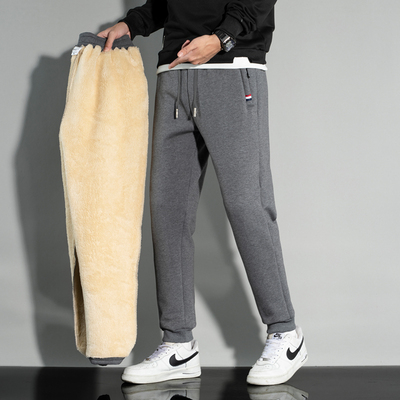 Cotton Casual Thermal Jogger Pants Straight TrackTrousers8XL