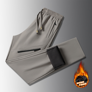 Warm Hiking Pants Winter Windproof Fleece Sport Trousers Men