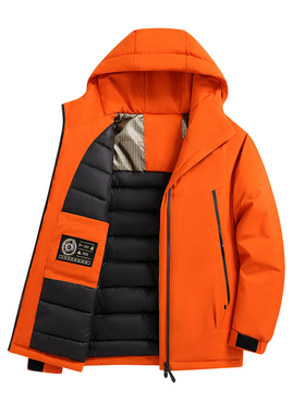 Waterproof Men Winter Jacket thermal Windbreaker Puffer Coat