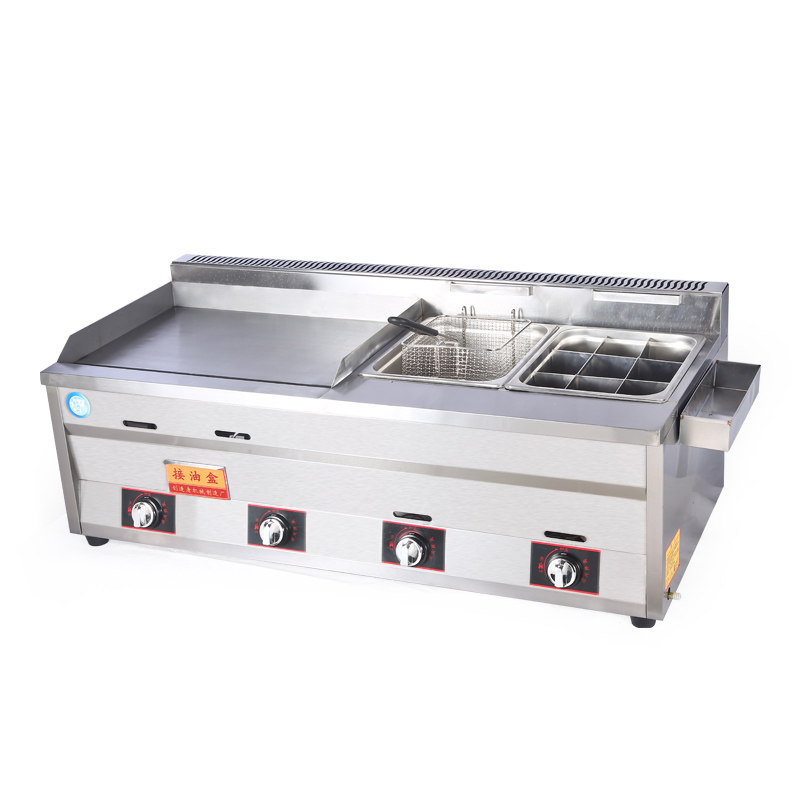 commercial Gas Griddle Hand grasping cake machine Gas Fryer Integrated machine Teppanyaki equipment Grilled squid Odenin the Kitchen Appliances , Commercial electric kitchen , Griddle/Teppanyaki/Clutch cake furnace  category - from Buy2taobao.com to provide professional Taobao agent buy service