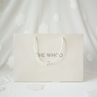 包邮!WHOO后专柜赠品礼盒套装礼盒装天气丹礼品袋六件套礼袋