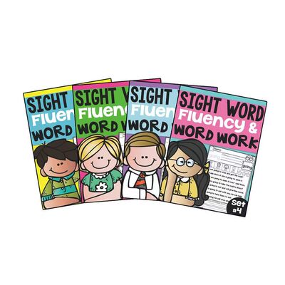 《Sight Word Fluency & Word Work》高频词流利度与词汇练习册