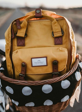 正品防伪香港Doughnut都乐甜甜圈双肩包书包男女背包潮牌官网验证