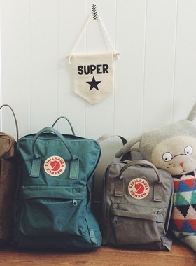 瑞典北极狐Kanken双肩包书包电脑包中号16L小号mini男女旅行通勤