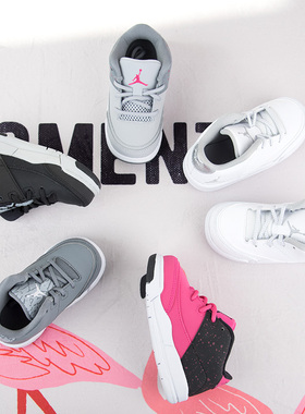 清仓美国正品现货乔丹童鞋Jordan flight origin3女童男童运动鞋