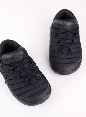 乔丹一脚蹬Jordan flight luxe黑色毛毛虫宝宝鞋美国采购正品现货