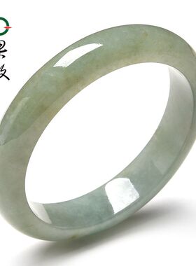 X26908果敢翡翠 58.3翡翠手镯玉镯玉手镯缅甸A货玉石手镯玉镯子