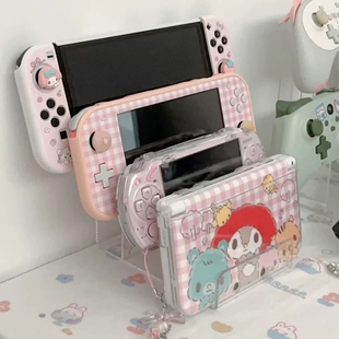 游戏机收纳层架掌机任天堂放置ps手柄支架ns压克力桌面swch展示盒