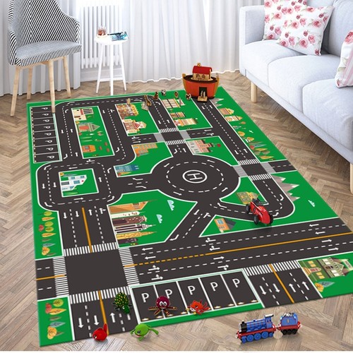 防滑硅胶底幼儿园儿童房游戏毯