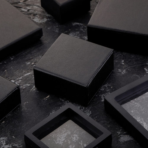 时尚高档翻盖皮革首饰饰品盒厂家