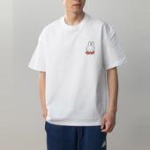 全棉短袖 数码 T恤男女 新款 情侣装 直喷透气舒适 米菲小兔子印花夏季