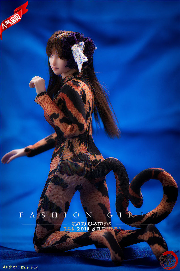 phicen六道豹纹紧身衣可动兵人