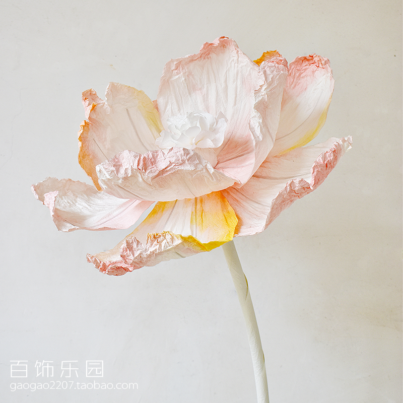 百饰乐园纸艺花牡丹美陈婚礼手工