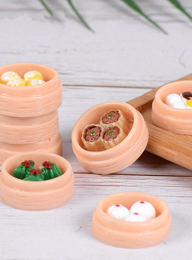 早餐微景观摆件袖珍树脂桌面