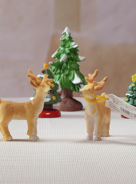 diy可爱风麋鹿圣诞节装饰品