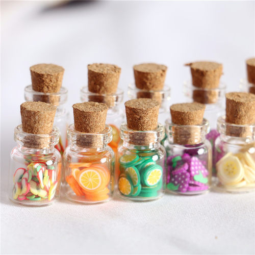 dollhouse娃娃屋迷你水果干玻璃