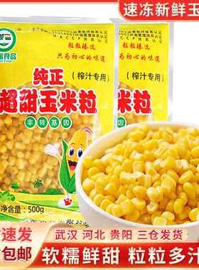 速冻新鲜浓香玉米粒500g*2
