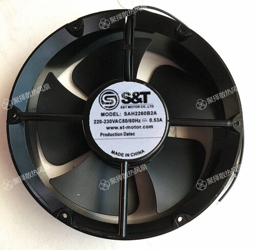 全新 22/20CM 22060 220V 0.53A 圆型 耐高温散热风扇SAH2260B2A
