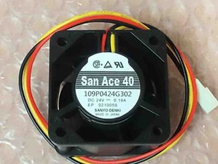 109P0424G302 SANACE40 24V 0.19A 28双滚珠风扇 原装 进口
