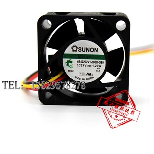 MB40202V1-000U-G99 4020 24V 1.2W 原装SUNON 40*40*20轴流风扇