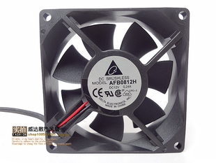 原装台达AFB0812VH 8025 12V 0.24A 机箱电源CPU散热 2线散热风扇