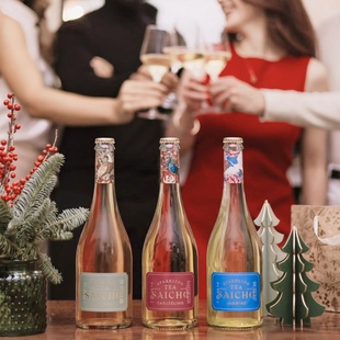 英国SAICHO萃澄起泡茶气泡茶茉莉花焙茶大吉岭无酒精 顺丰即发