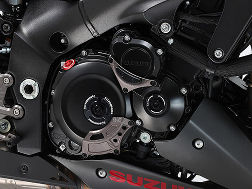 日本 YOSHIMURA 适用SUZUKI铃木 KATANA 右侧发动机防摔护盖 吉村