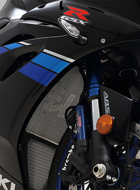 YOSHIMURA 适用SUZUKI铃木 GSX R1000R 不锈钢散热水箱护网 吉村