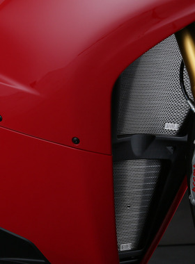 日本 AELLA 适用DUCATI 杜卡迪 Panigale V4 油冷散热水箱护网