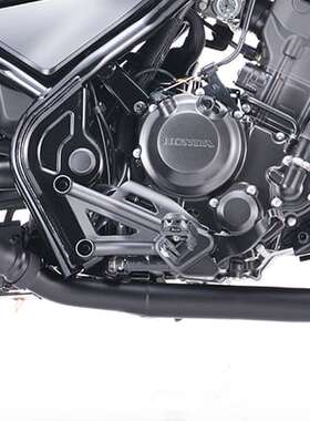 RS GEAR 适用HONDA本田 CM300 黑色不锈钢头段前段排气管 火龙