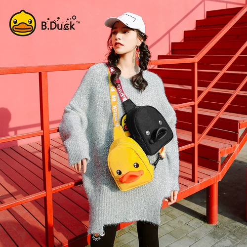 B.Duck, сумка через плечо, классическая нагрудная сумка, 3D