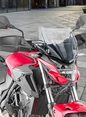 适用本田CB400F CB500F风挡进口挡风前挡玻璃GV款摩托车挡风玻璃