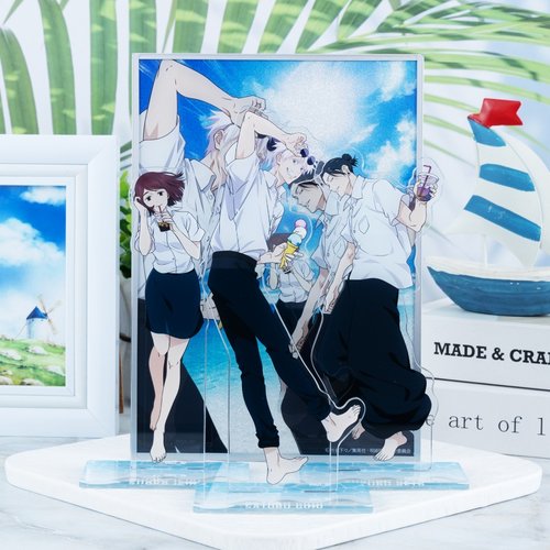 咒术回战 明昼黄昏 五条悟夏油杰硝子自制周边吧唧徽章立牌色纸