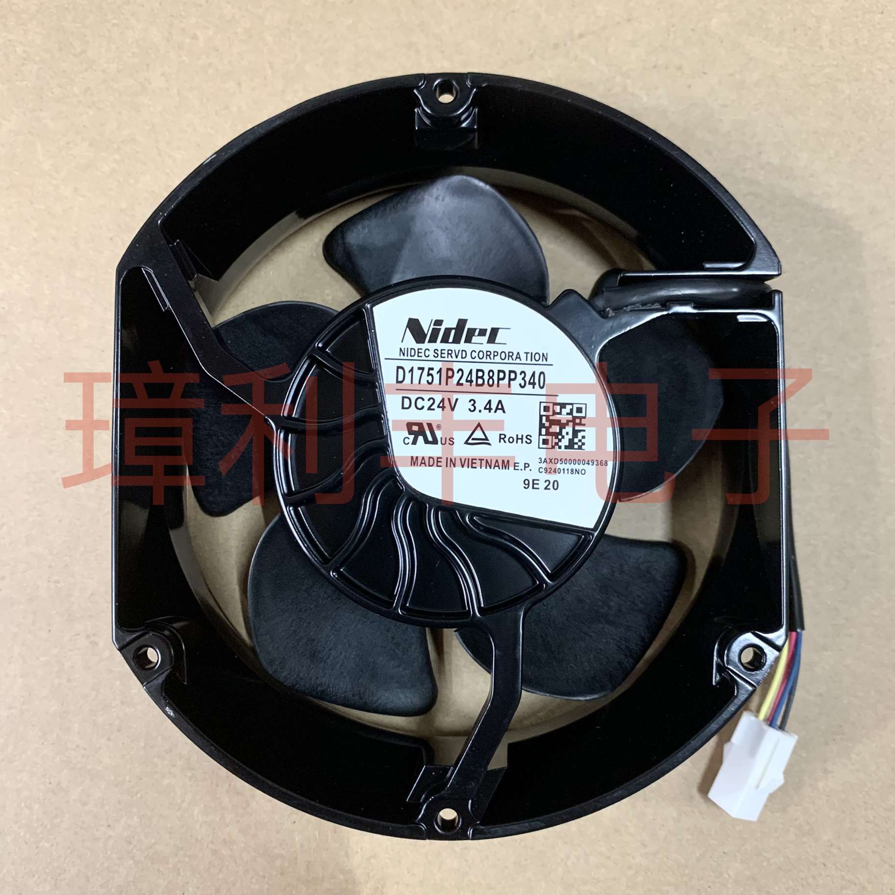 全新原装正品 Nidec D1751P24B8PP340 24V ABB880/580变频器风扇