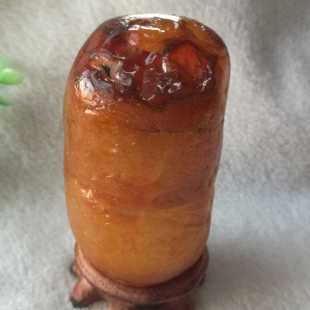 造型别致 粗壮有形 超低价 玛瑙柱子 纯天然马岛玛瑙原石小摆件