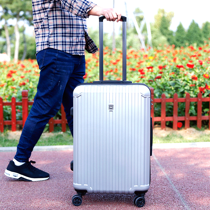 瑞士军刀拉杆箱登机箱男20寸皮箱子行李箱密码万向轮旅行箱学生女