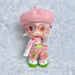 Zsiga娃衣1/8可动人偶一二代适用嘎子姐嫩粉色背带裤新品娃衣