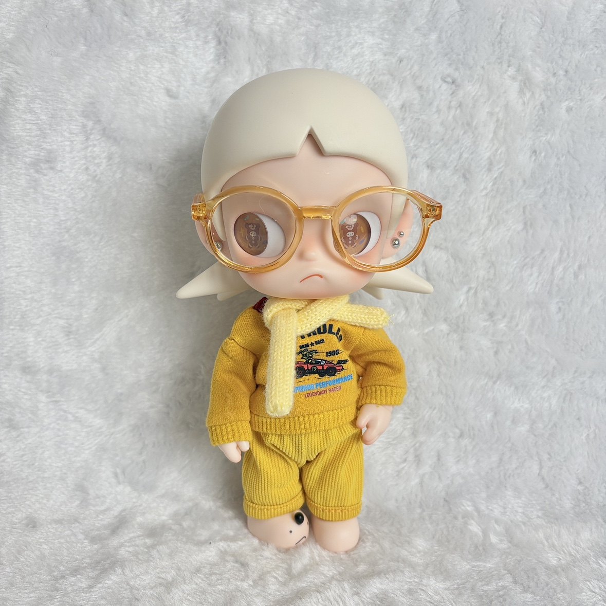 zisga嘎子姐娃衣1/8分可动人偶衣服黄色卫衣套装zsiga新品娃衣