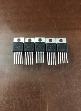 进口原装原字 MC34167T  MC34167  TO-220电源开关稳压器直插件IC
