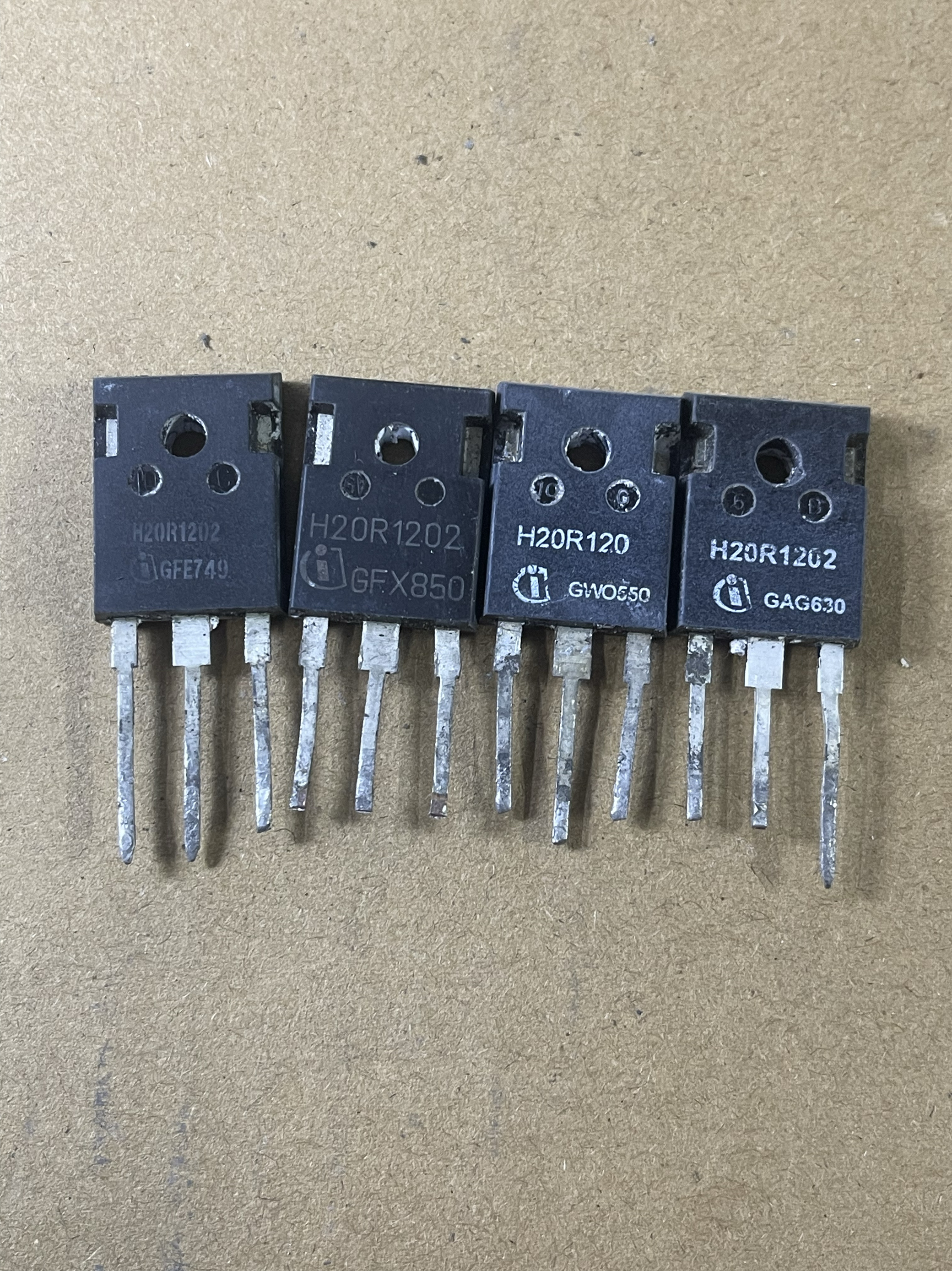 H20R120 H20R1202 H20T120 H20R1203 原装拆机 电磁炉IGBT功率管