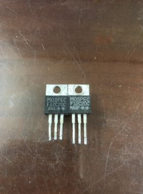 原装进口拆机 F12C20C 12C20C TO-220 快恢复二极管 12A200V 现货