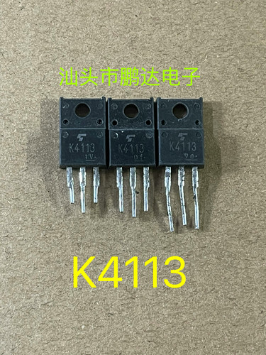 K4113   2SK4113 原装进口拆机 MOS场效应管TO-220F 900V 5A