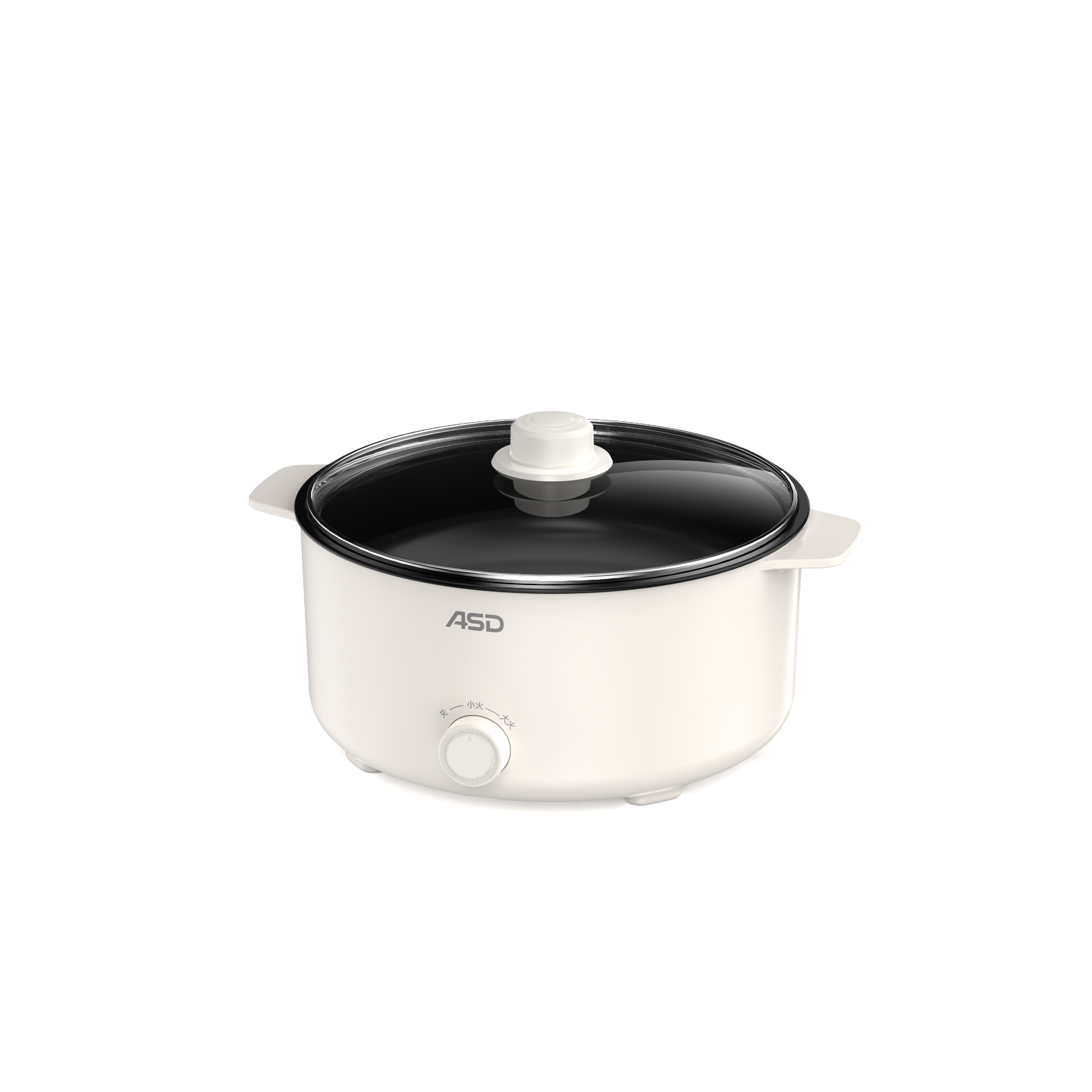 爱仕达电火锅AH-Y13J745家用多功能3.6L大容量烤涮一体不粘电热锅