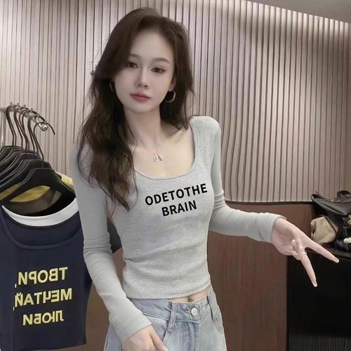 纯棉打底衫女内搭春秋季