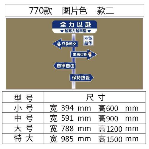 爆单开门红墙贴纸电商公司办公室墙面装饰布置励志标语自粘贴画