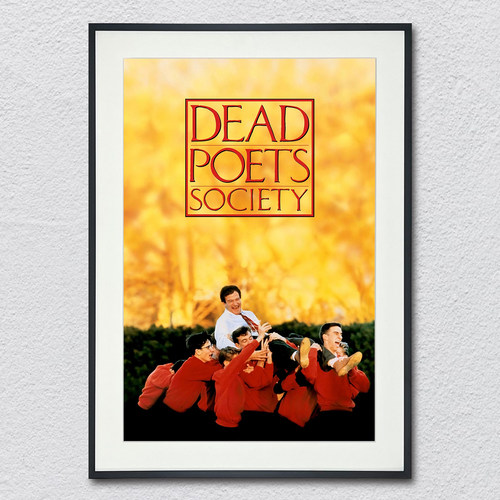 Dead Poets Society死亡诗社挂画相框摆台电影海报照片墙装饰画
